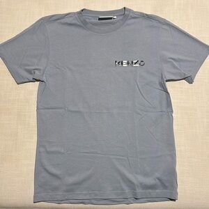 KENZO LIGHT BLUE TEE - size M